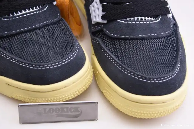 Kick Theory UNION OFF 4 NOIR JORDAN AIR DC9533-001 RETRO 0612